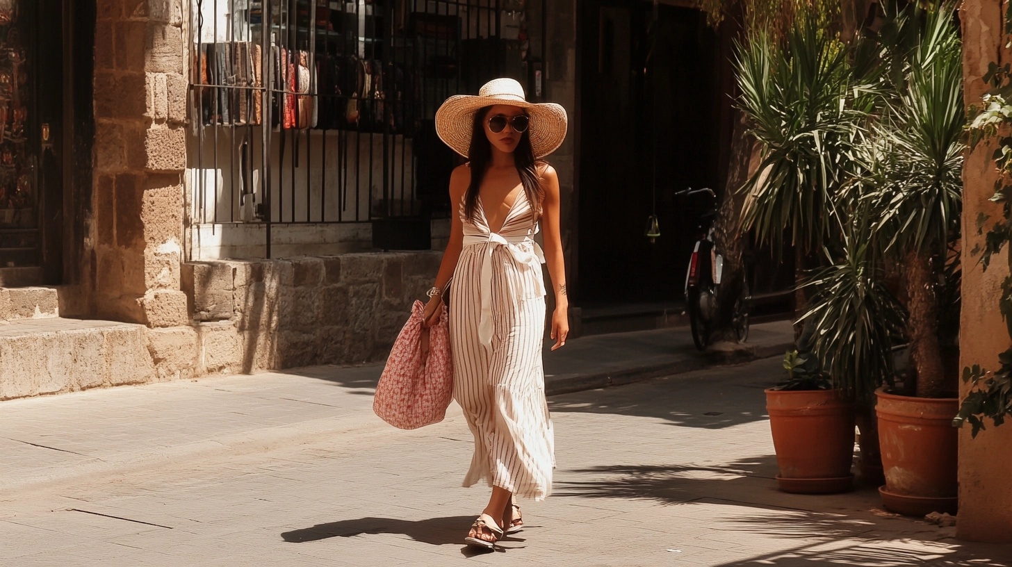 Person in a casual chic outfit in Condesa